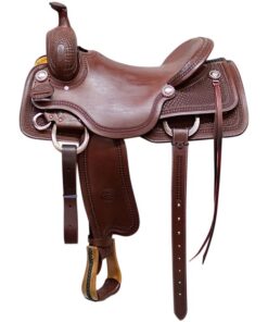 billy cook half breed waffle ranch cutter saddle 8967