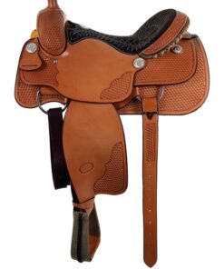 billy cook basket stamped ladies saddle 2046