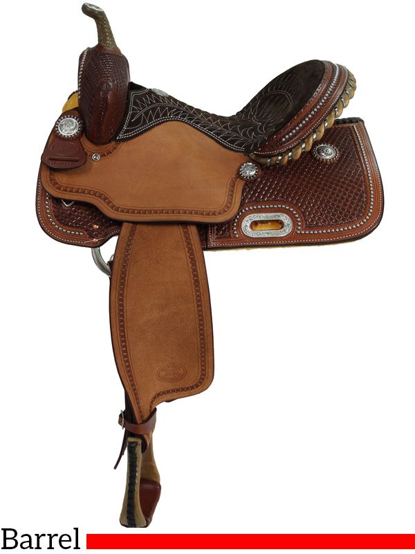 billy cook barrel racing saddle