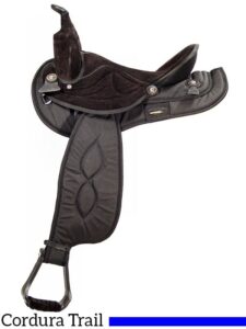 big horn black synthetic saddle 599