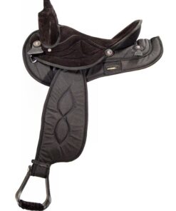 big horn black synthetic saddle 599