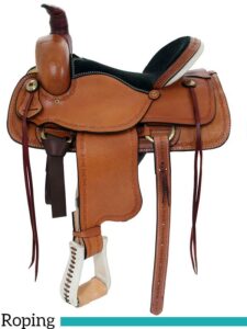 american saddlery hoss high roper saddle