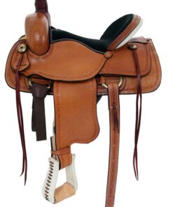 american saddlery hoss high roper saddle