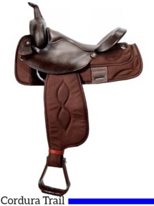 Big Horn Synthetic Full QH Bars Saddle