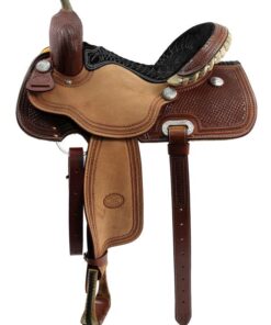 billy cook half breed waffle barrel saddle 1907