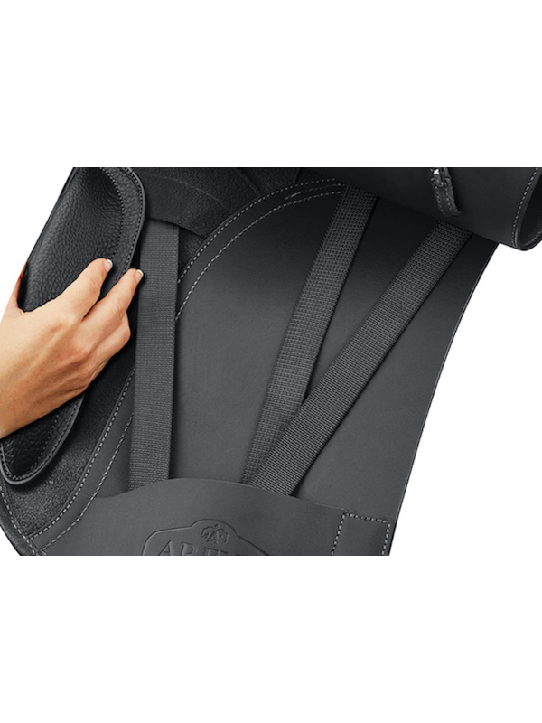 Quality 16.5" to 18" Arena Wide Dressage Saddle ADRCWXXXXX - Wide Tree European Leather Dressage Saddle - Image 3