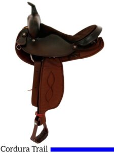 big horn round skirt barrel front saddle 264