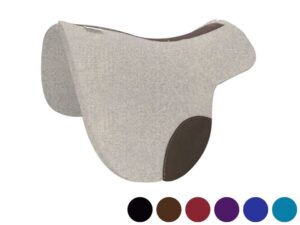 5 Star Trooper Saddle Pad 28x32 Round Trail