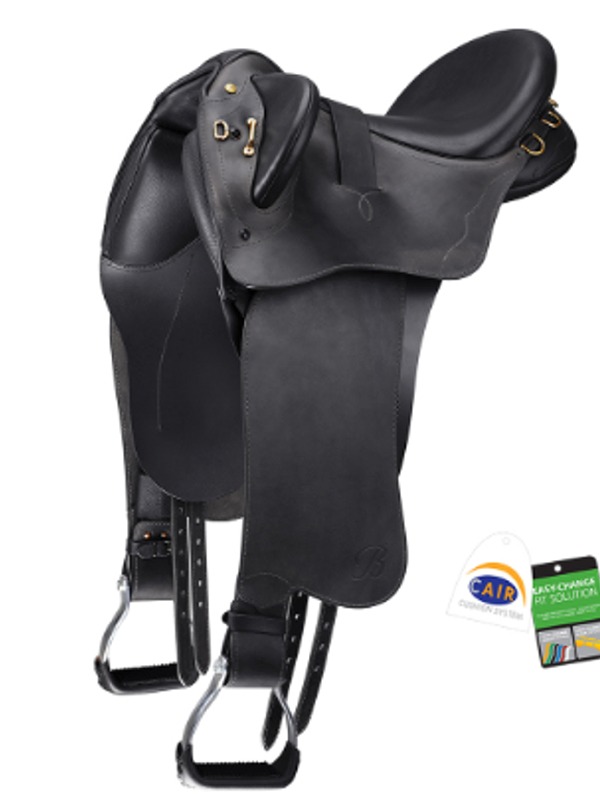Quality Bates Kimberley Swinging Fender CAIR Saddle - Heritage Leather Stock Saddle (Demo - SAVE $300 Today!) - Image 2