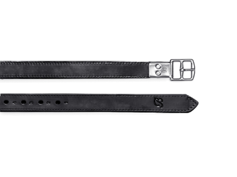Quality Bates Heritage Stirrup Leathers - Supple Slimline Heritage Leather Stirrup Straps 001 - Image 2