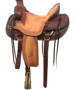 Quality 15" to 17" Billy Cook Arbuckle Rancher Saddle 2170 - Hand-Tooled Wade-Style Ranch Saddle