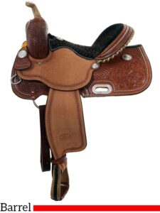 billy cook bw barrel saddle 1930