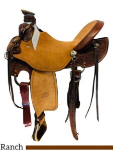 billy cook qh wade ranch saddle 2293
