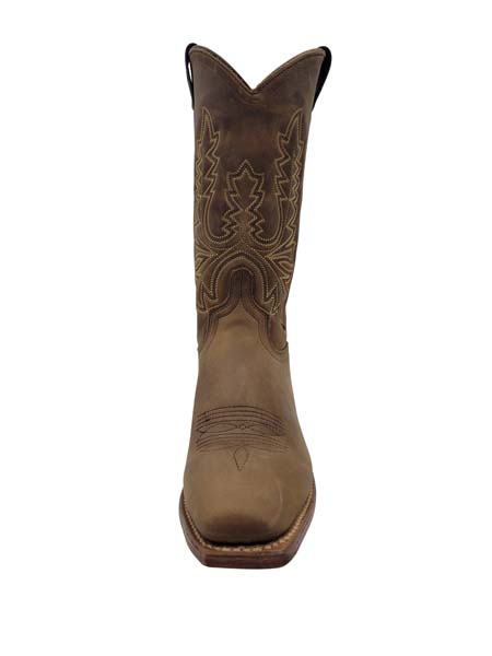 Women's Abilene Cowhide Western Boots 9011 - 11" Square Toe Pull-On Cowgirl Boots