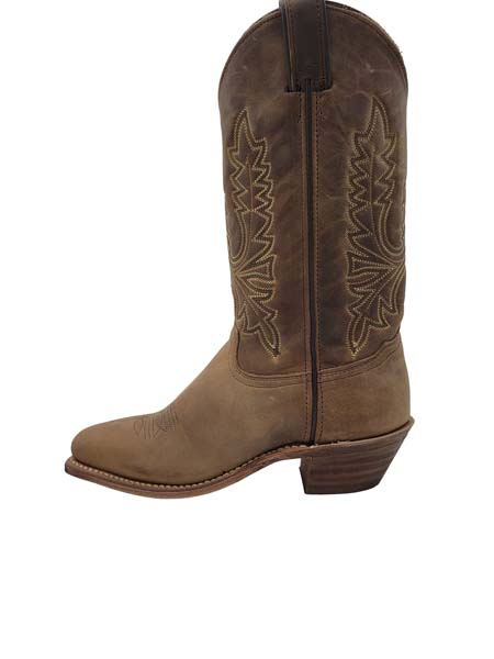 Women's Abilene Cowhide Western Boots 9011 - 11" Square Toe Pull-On Cowgirl Boots - Image 2
