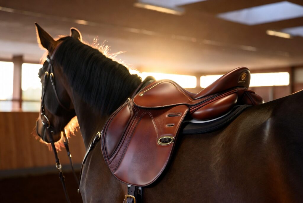 premium leather horse saddles